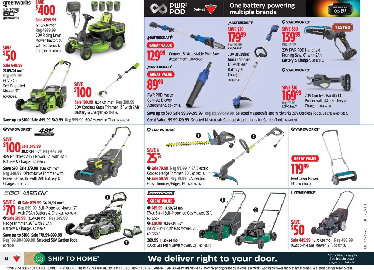 Canadian Tire flyer from 04.06.2026 Canadian Tire weekly flyer