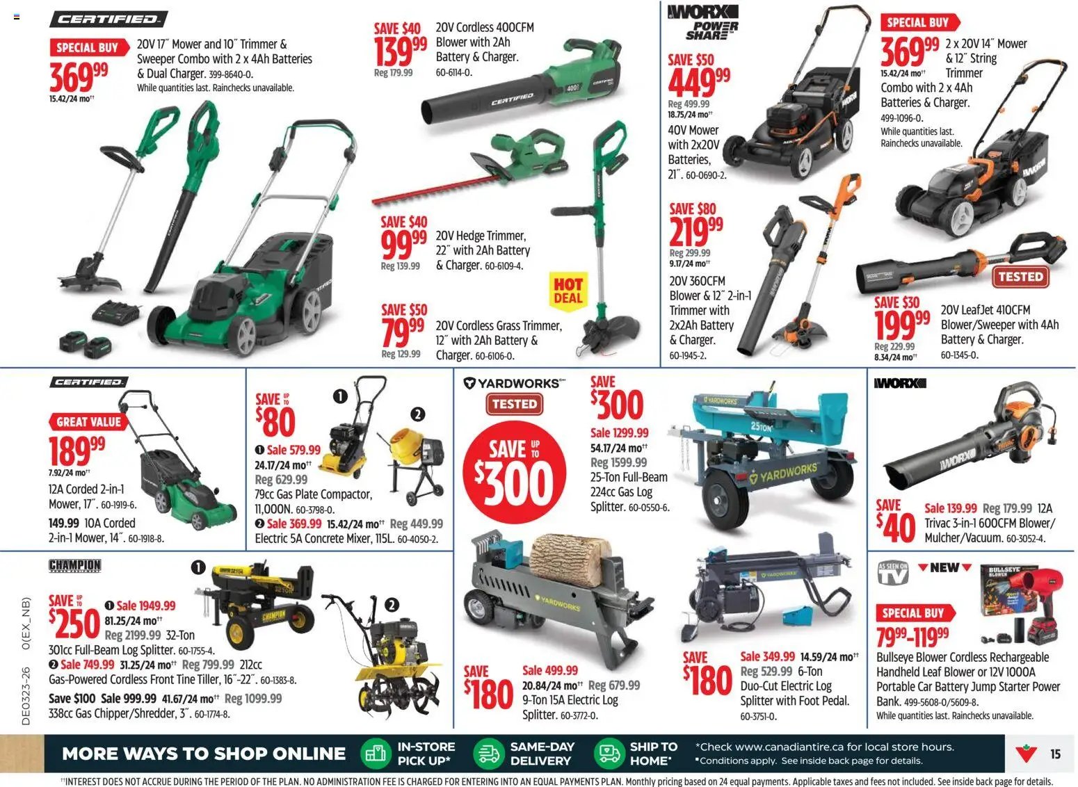 Canadian Tire flyer from 04.06.2026 Canadian Tire weekly flyer
