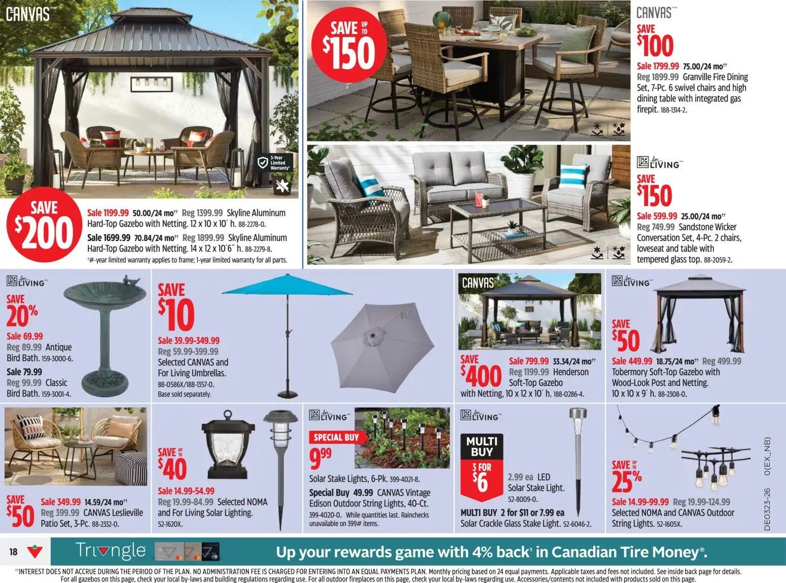 Canadian Tire flyer from 04.06.2026 Canadian Tire weekly flyer