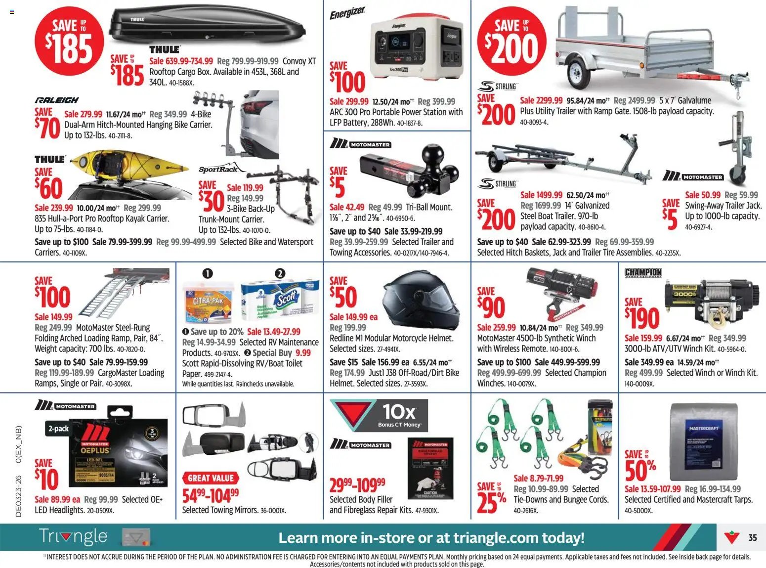 Canadian Tire flyer from 04.06.2026 Canadian Tire weekly flyer