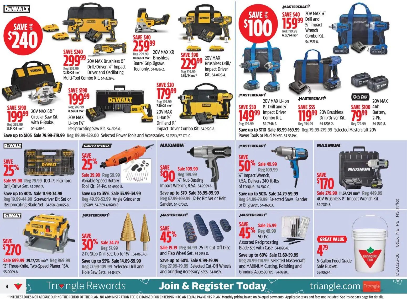 Canadian Tire flyer from 04.06.2026 Canadian Tire weekly flyer