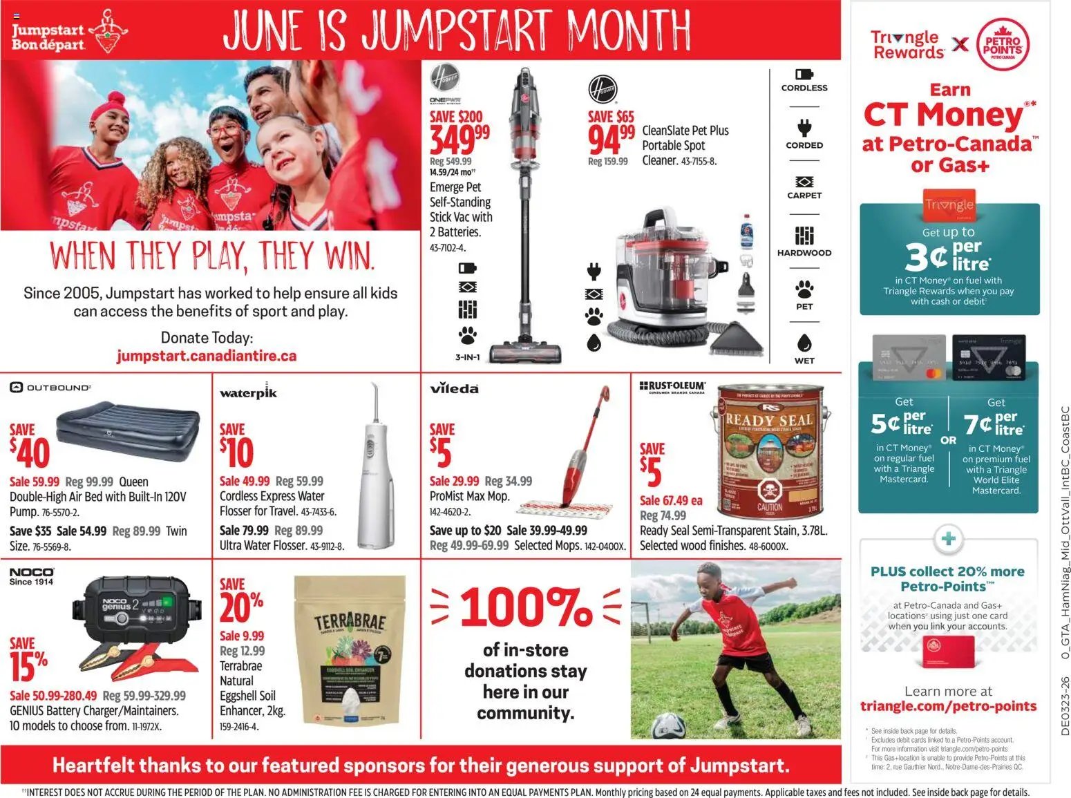Canadian Tire flyer from 04.06.2026 Canadian Tire weekly flyer