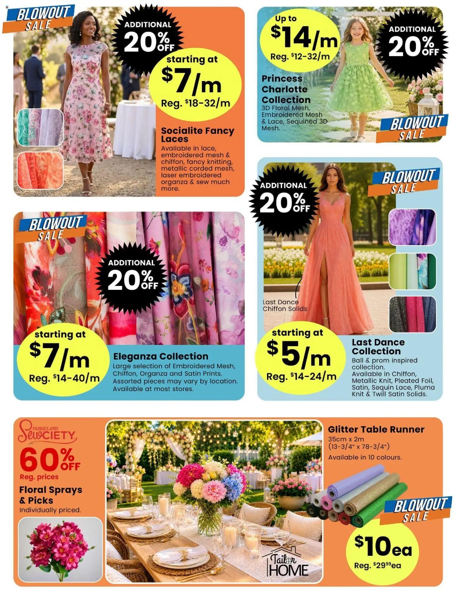Fabricland flyer from 02.07.2026 Fabricland weekly flyer / circulaire
