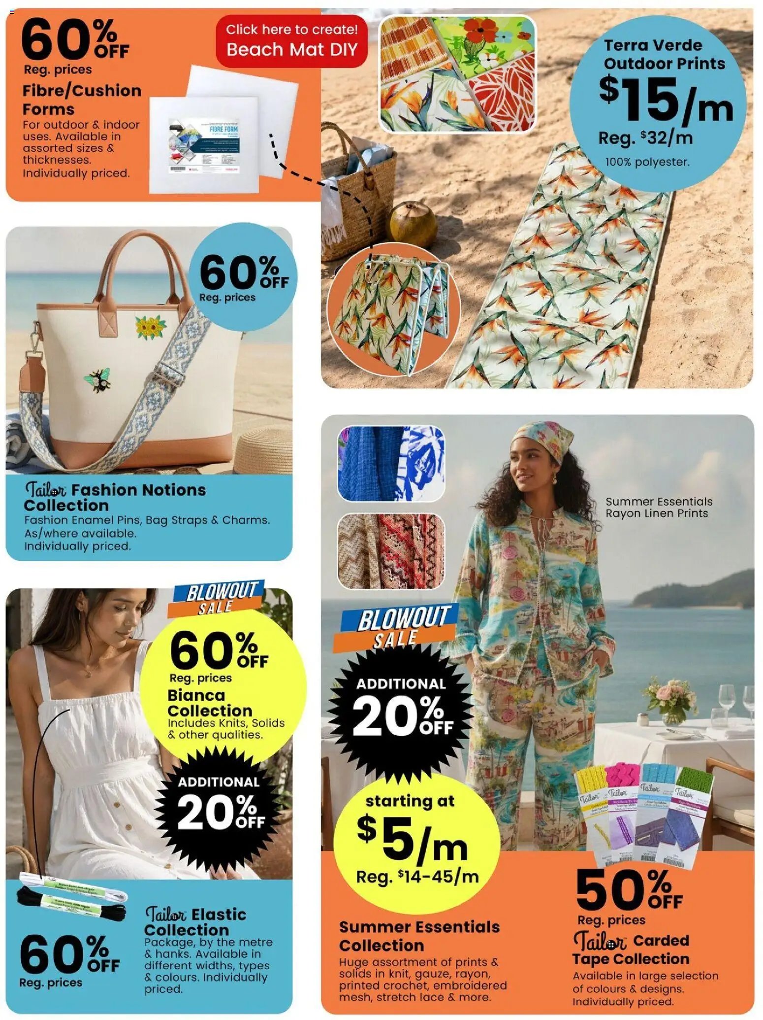 Fabricland flyer from 02.07.2026 Fabricland weekly flyer / circulaire