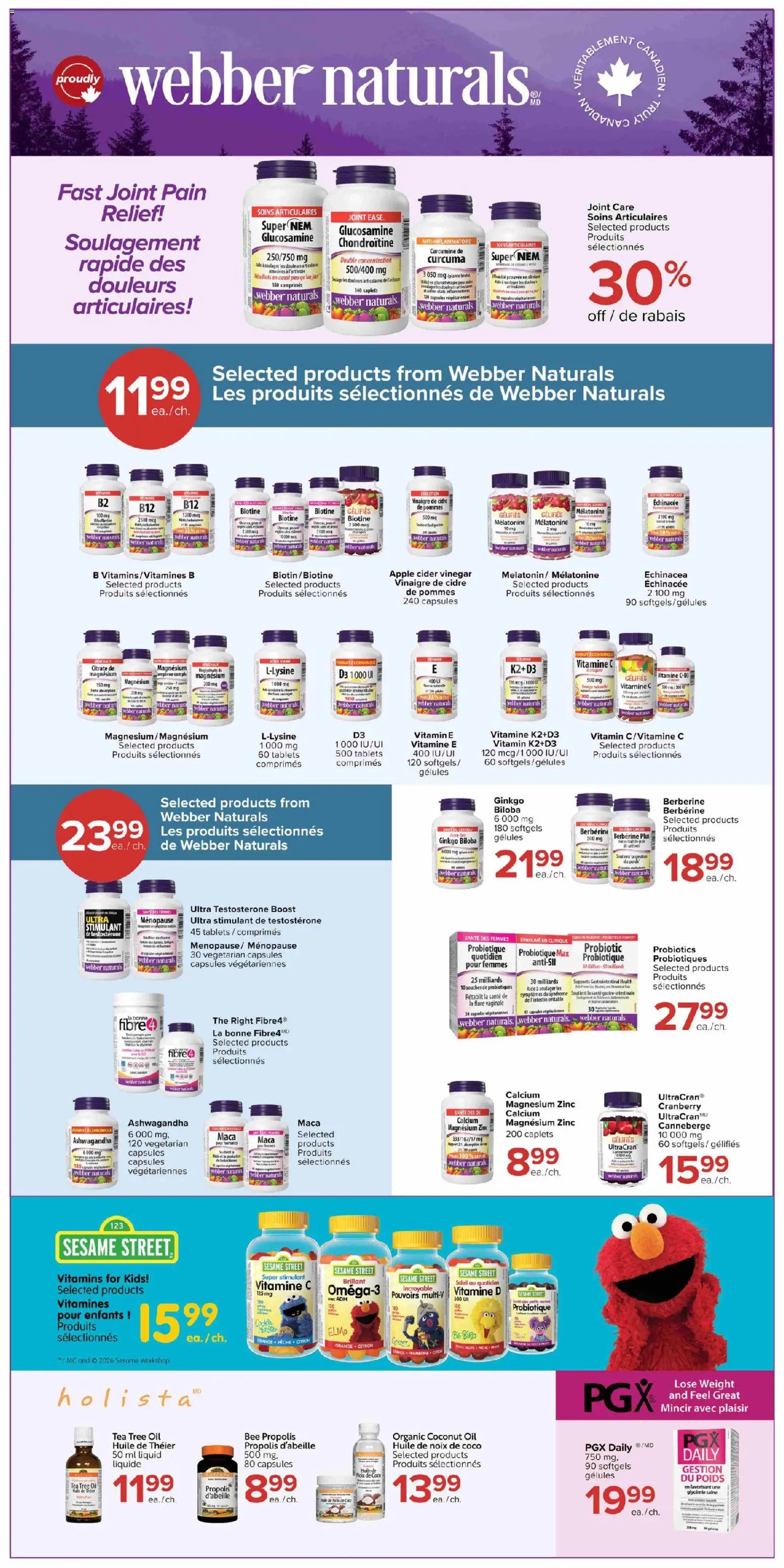 Jean Coutu flyer from 04.06.2026 Jean Coutu weekly flyer