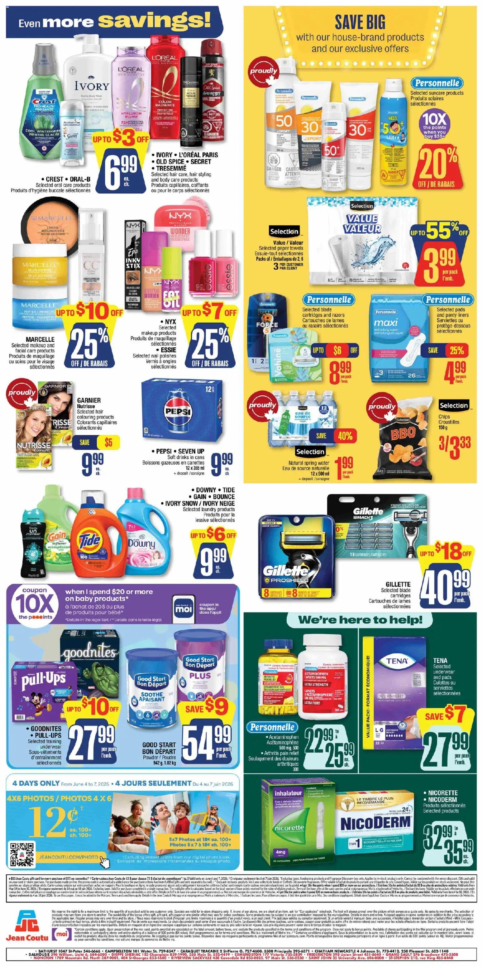 Jean Coutu flyer from 04.06.2026 Jean Coutu weekly flyer