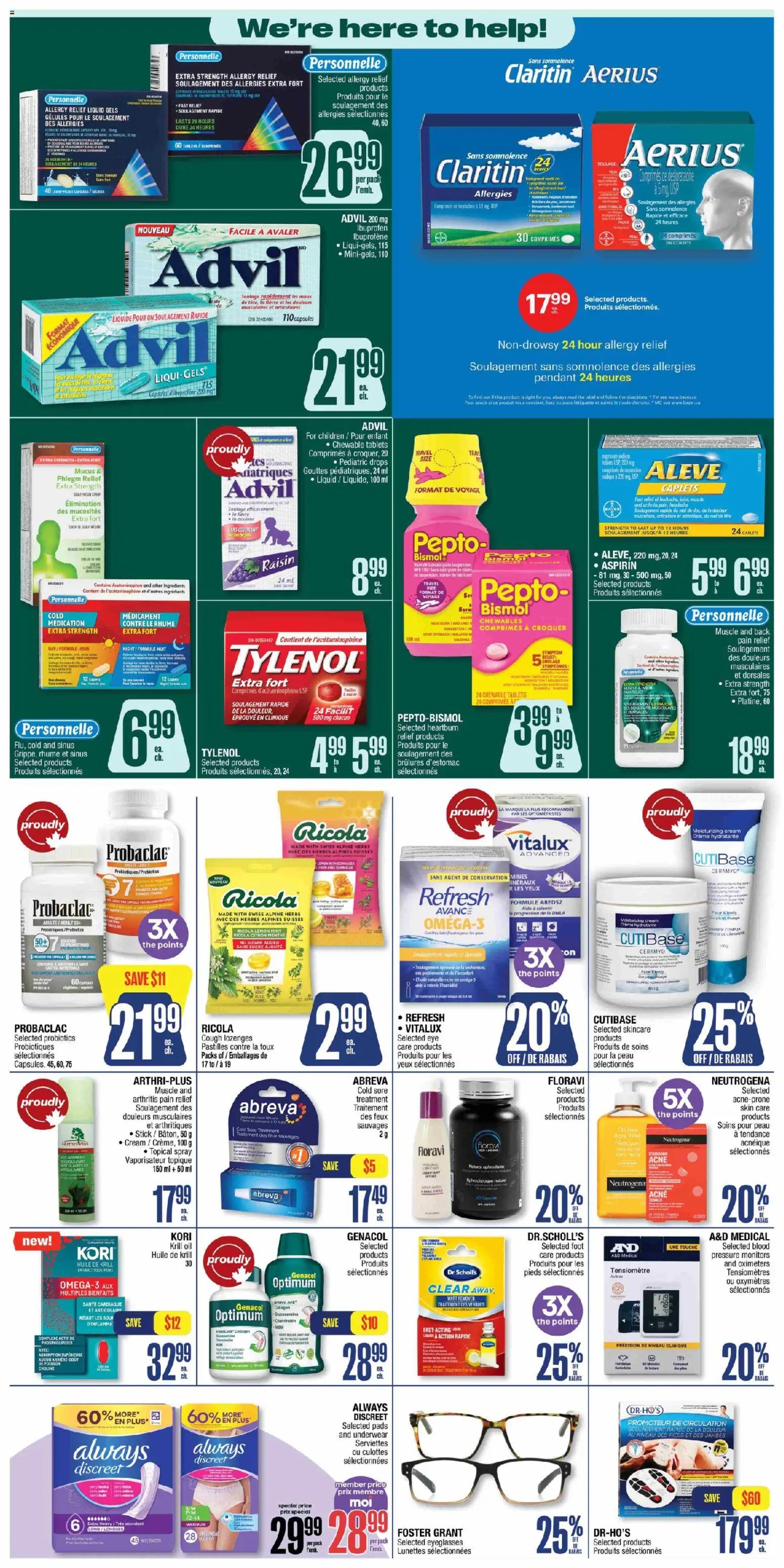 Jean Coutu flyer from 04.06.2026 Jean Coutu weekly flyer