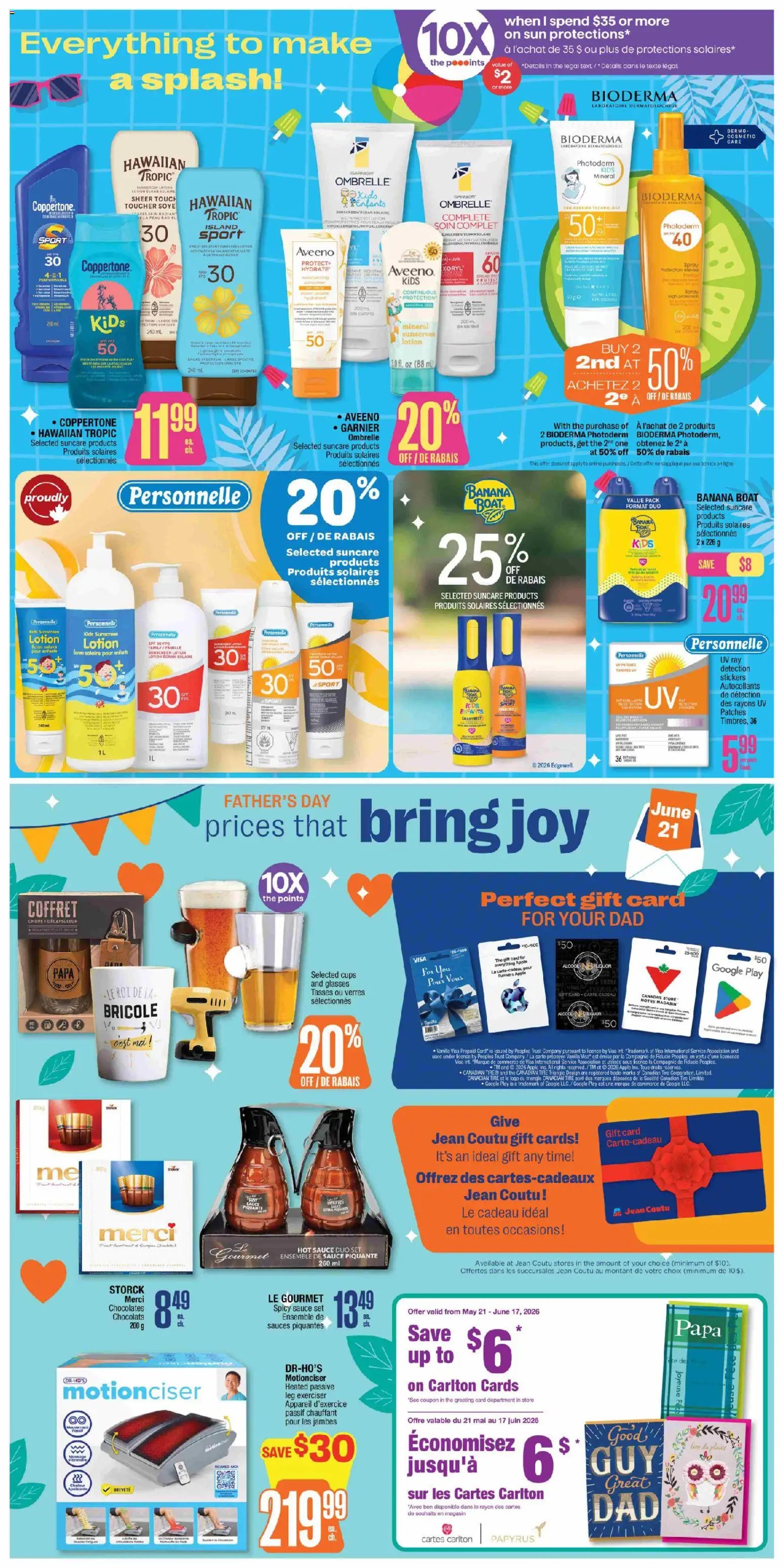 Jean Coutu flyer from 04.06.2026 Jean Coutu weekly flyer