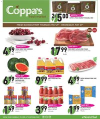 Coppas Fresh Market flyer from 21.05.2026 Coppas Fresh Market weekly flyer / circulaire