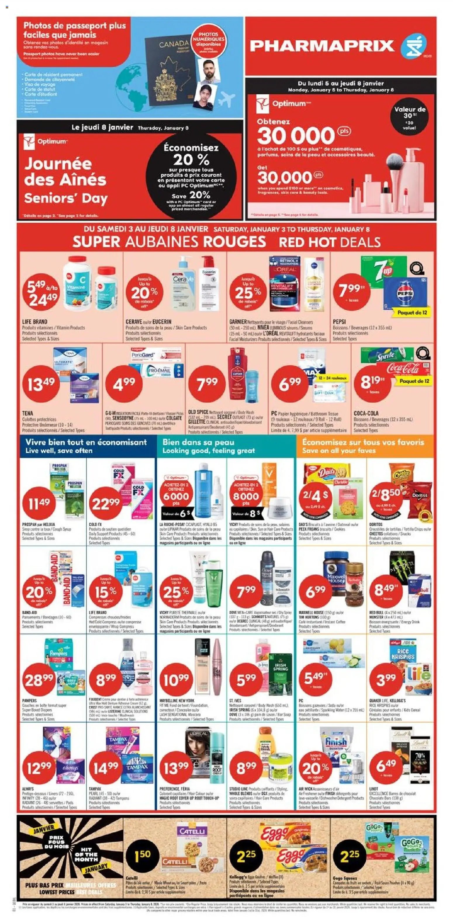 Pharmaprix flyer from 03.01.2026 Weekly flyer / circulaire