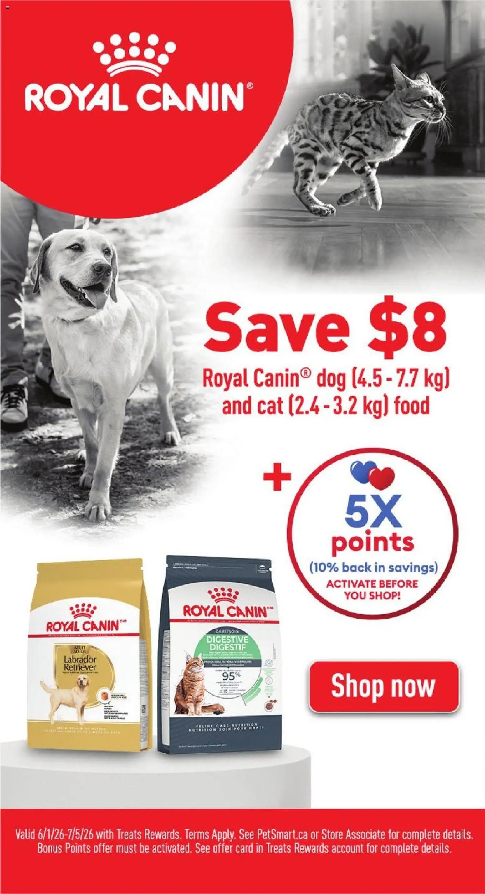 Petsmart flyer from 01.06.2026 Petsmart weekly flyer / circulaire