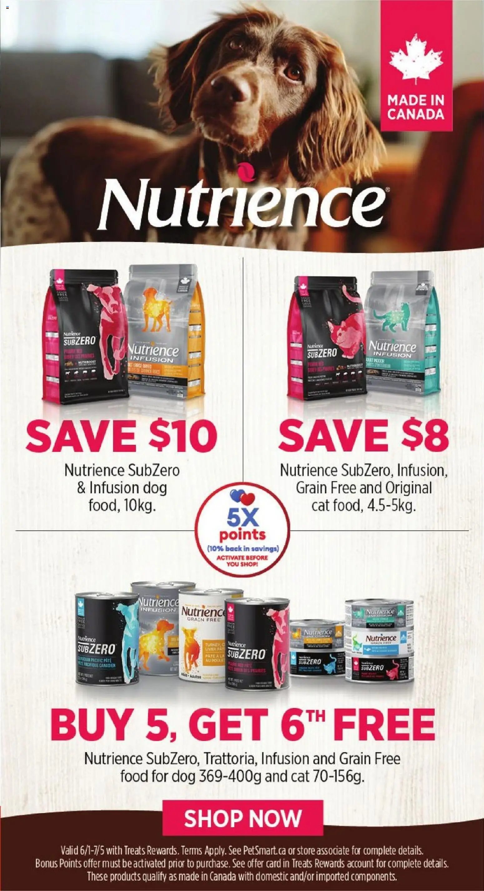 Petsmart flyer from 01.06.2026 Petsmart weekly flyer / circulaire