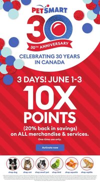 Petsmart flyer from 01.06.2026 Petsmart weekly flyer / circulaire