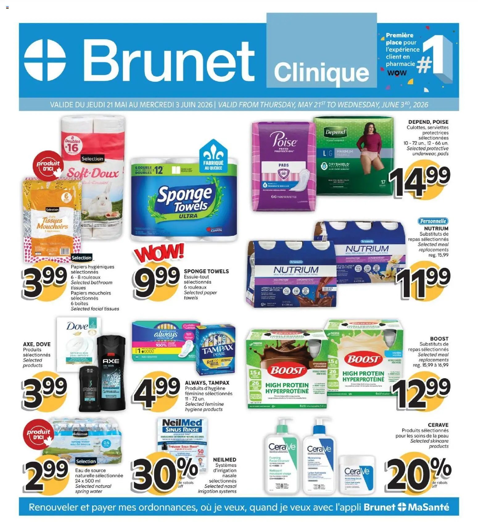Brunet flyer from 21.05.2026 Brunet flyer - Clinique