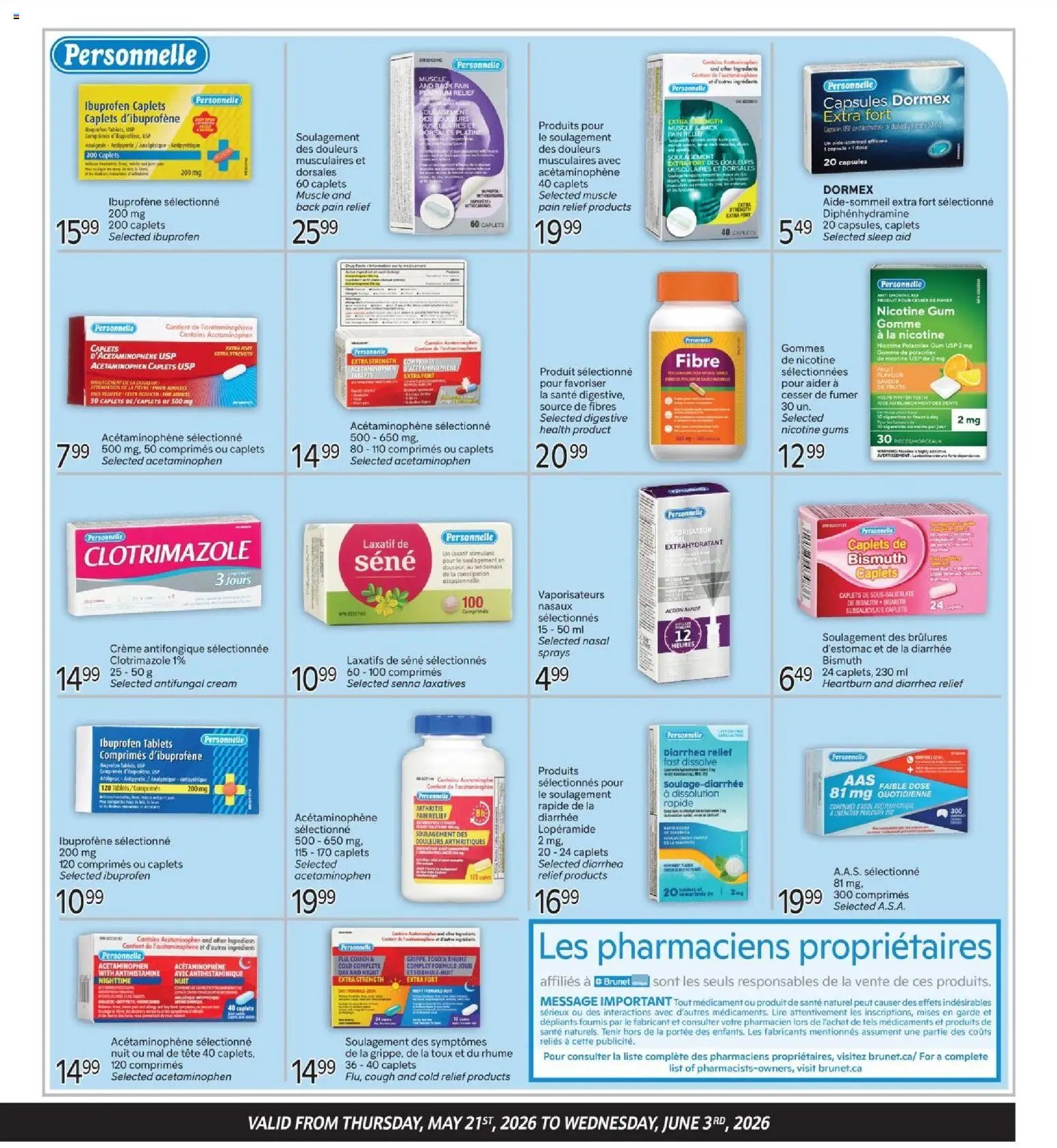 Brunet flyer from 21.05.2026 Brunet flyer - Clinique