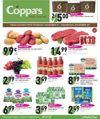 Coppas Fresh Market flyer from 06.11.2025 Weekly flyer / circulaire (2025-11-06 - 2025-11-19)