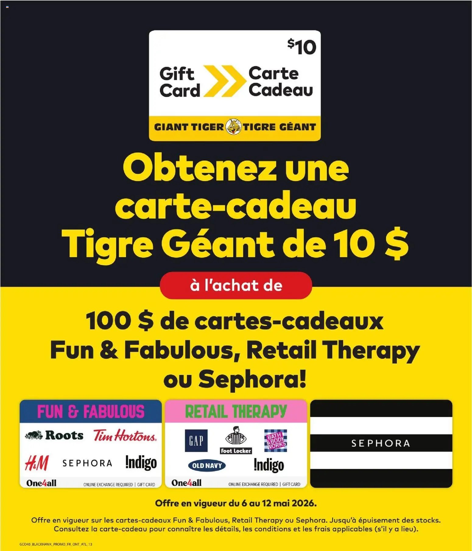 Giant Tiger flyer from 06.05.2026 Circulaire