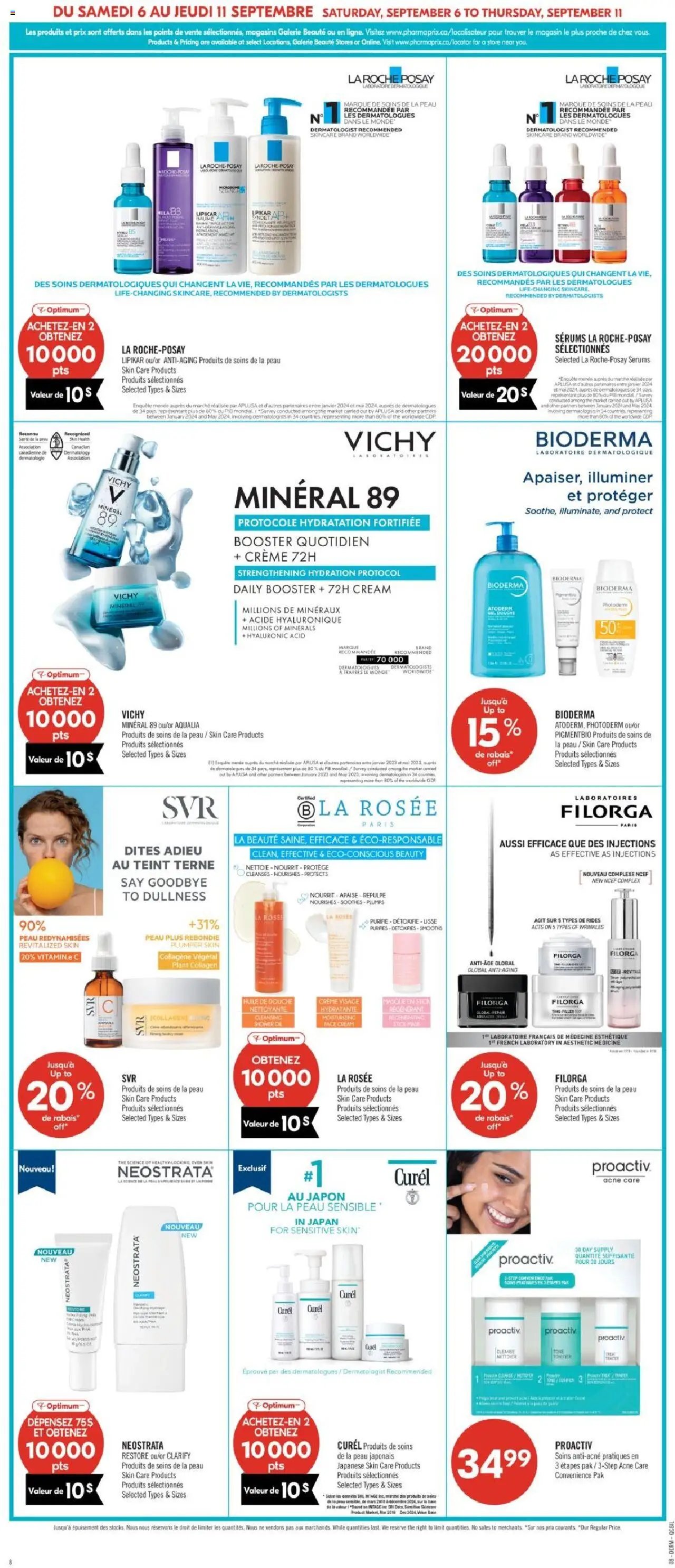 Pharmaprix flyer from 06.09.2025 Weekly flyer / circulaire