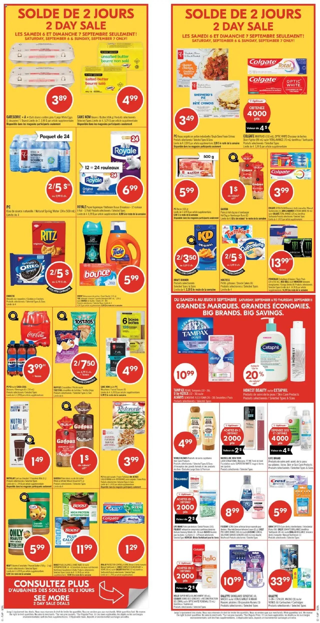Pharmaprix flyer from 06.09.2025 Weekly flyer / circulaire