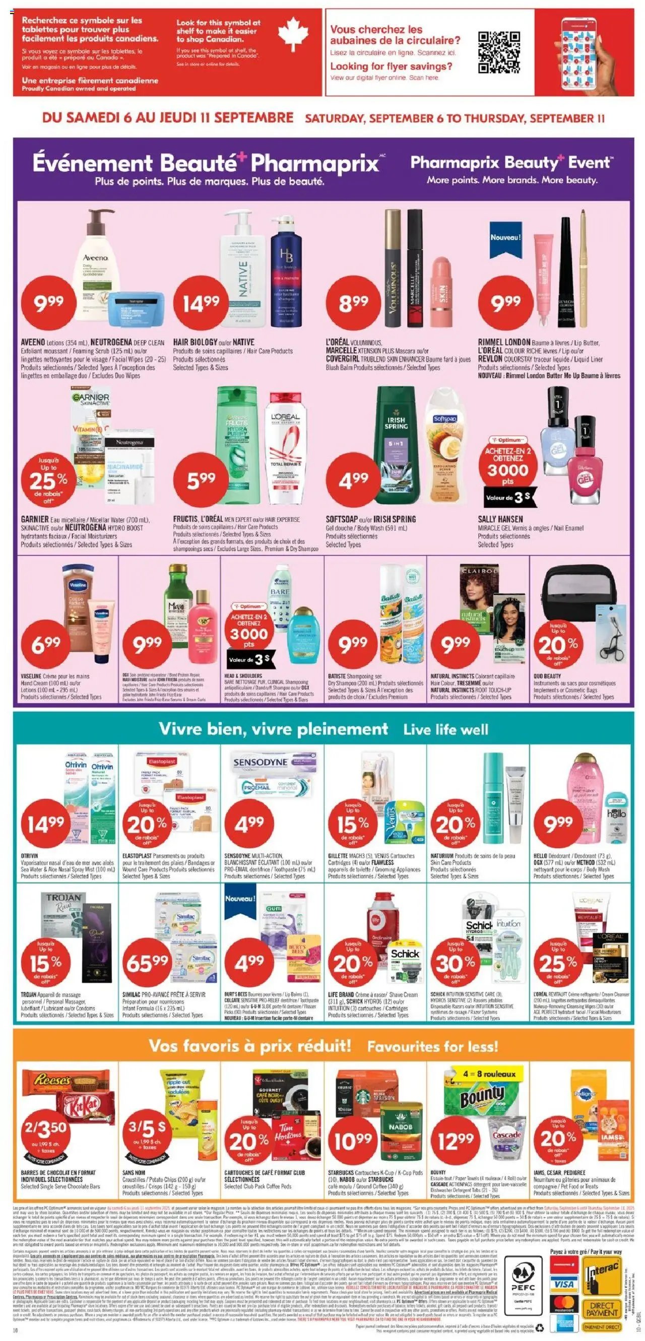Pharmaprix flyer from 06.09.2025 Weekly flyer / circulaire
