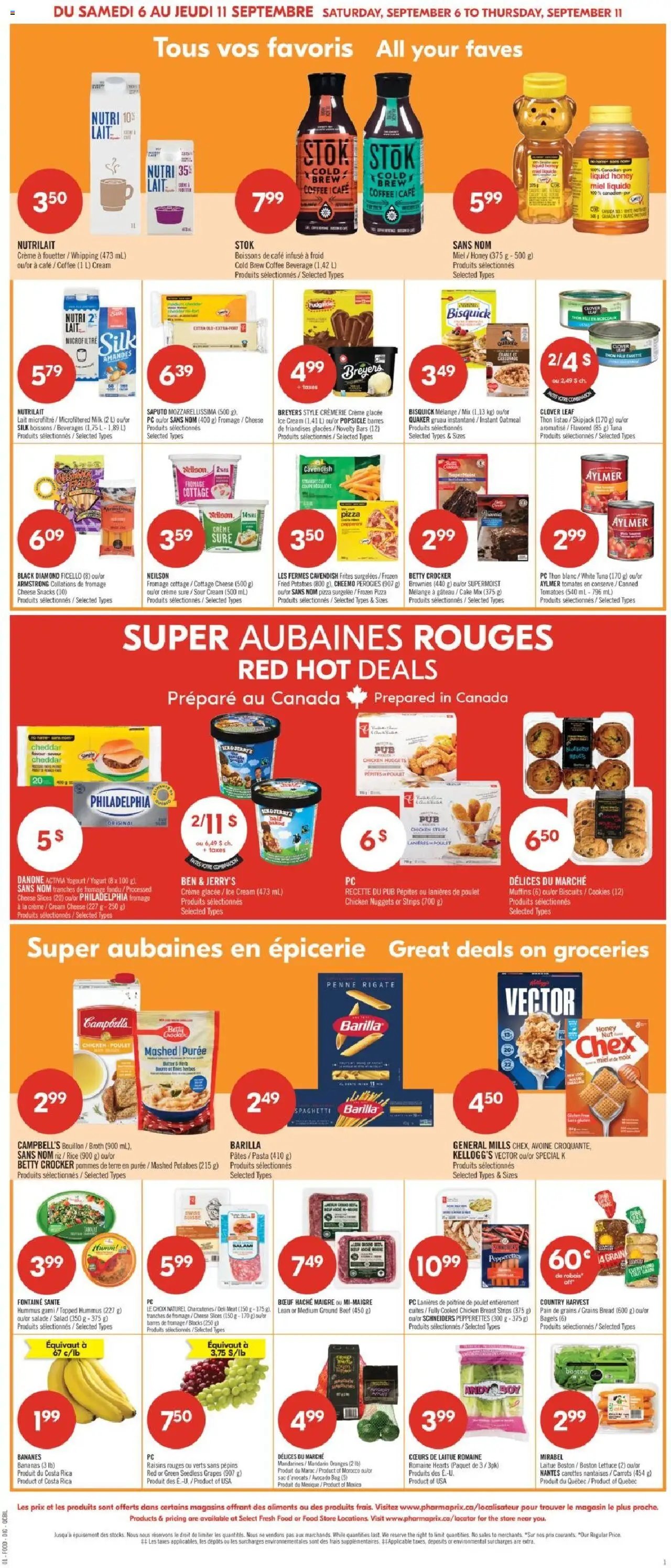 Pharmaprix flyer from 06.09.2025 Weekly flyer / circulaire