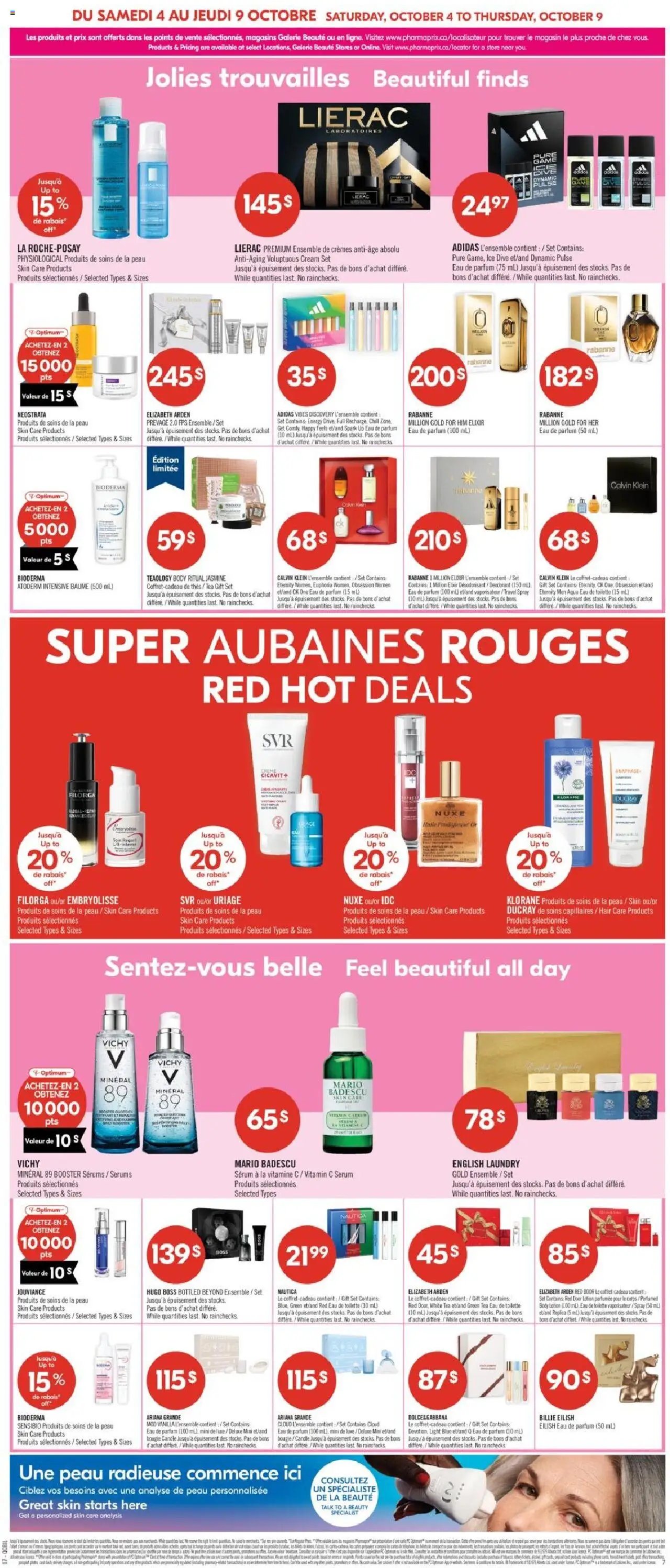 Pharmaprix flyer from 04.10.2025 Weekly flyer / circulaire