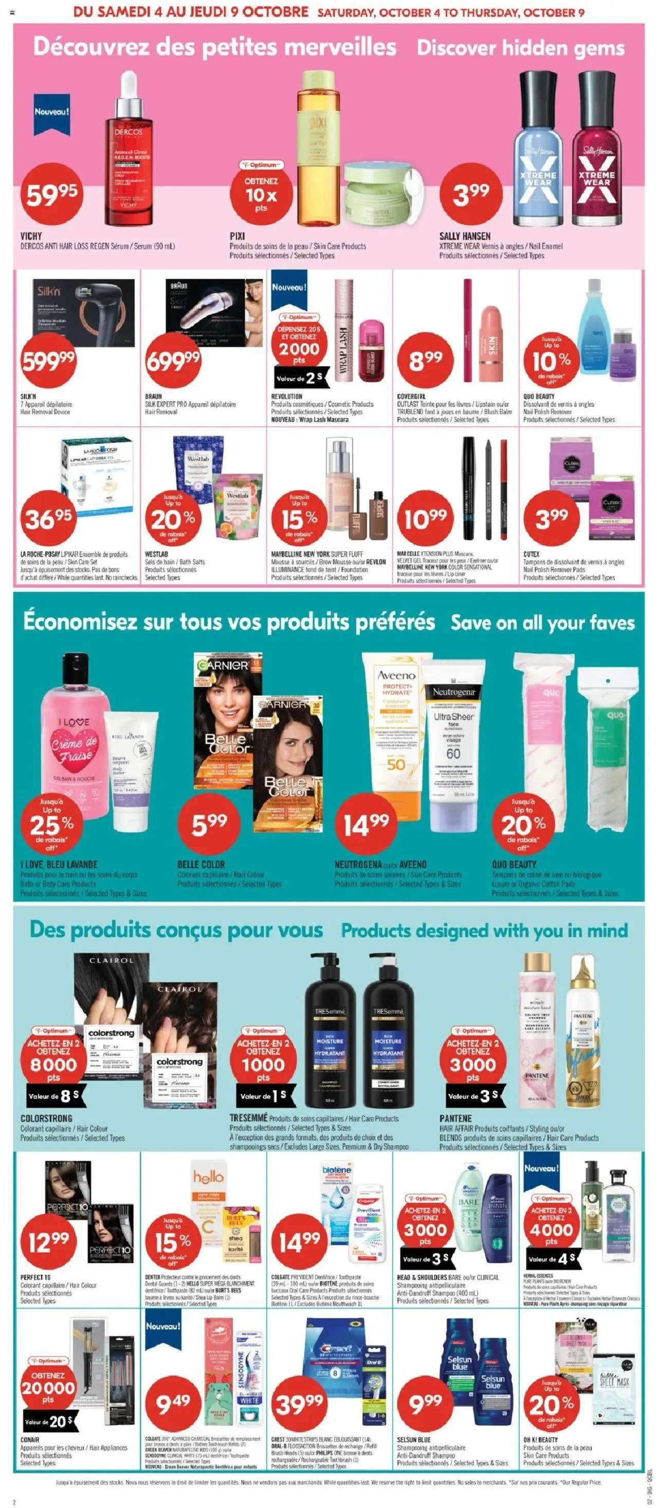 Pharmaprix flyer from 04.10.2025 Weekly flyer / circulaire