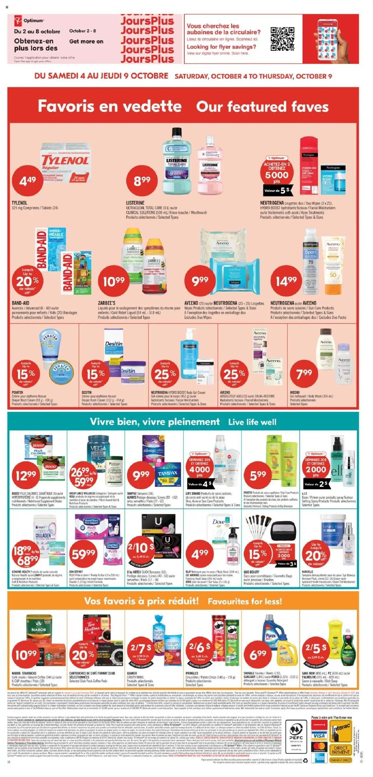 Pharmaprix flyer from 04.10.2025 Weekly flyer / circulaire