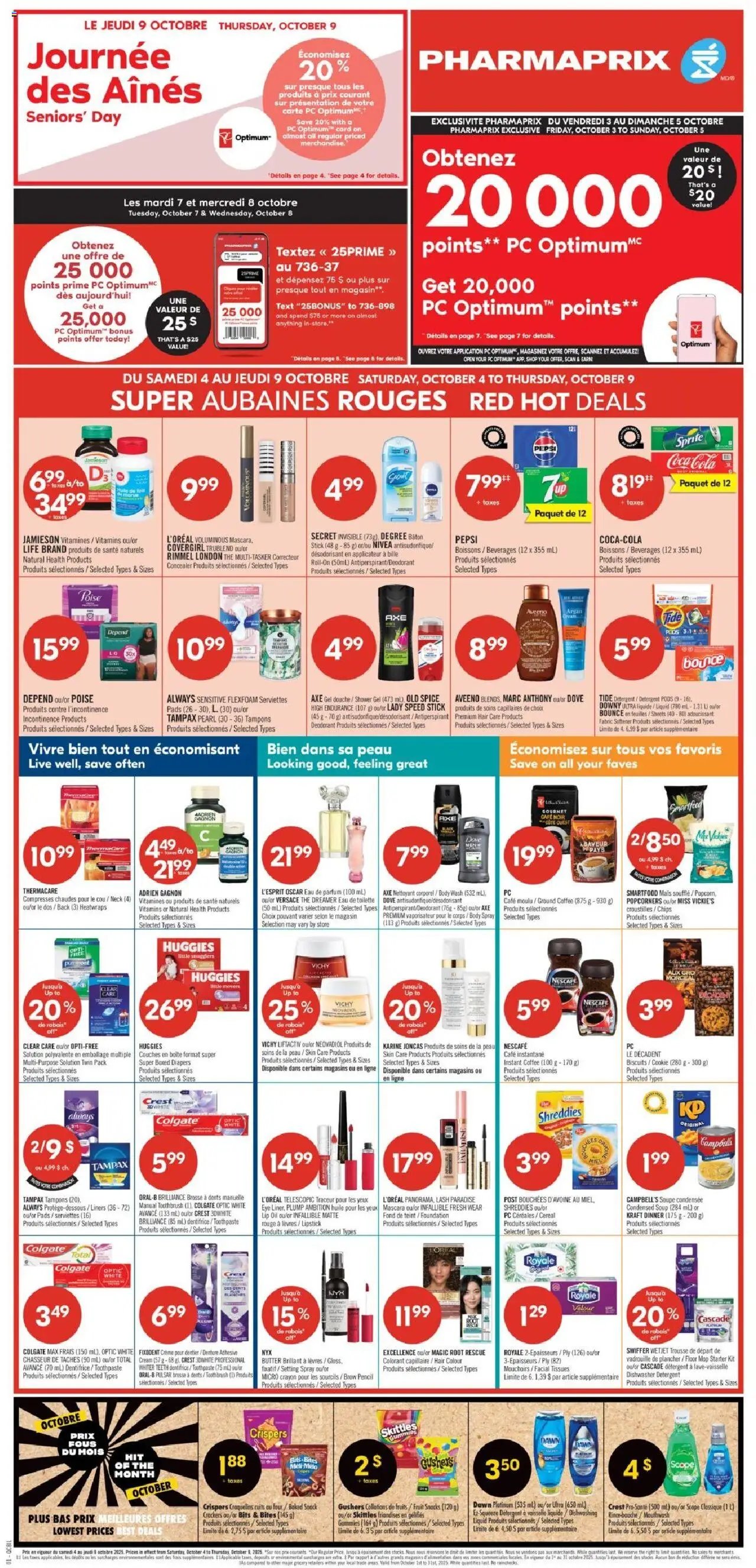 Pharmaprix flyer from 04.10.2025 Weekly flyer / circulaire