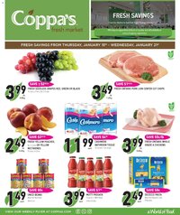 Coppas Fresh Market flyer from 15.01.2026 Weekly flyer / circulaire
