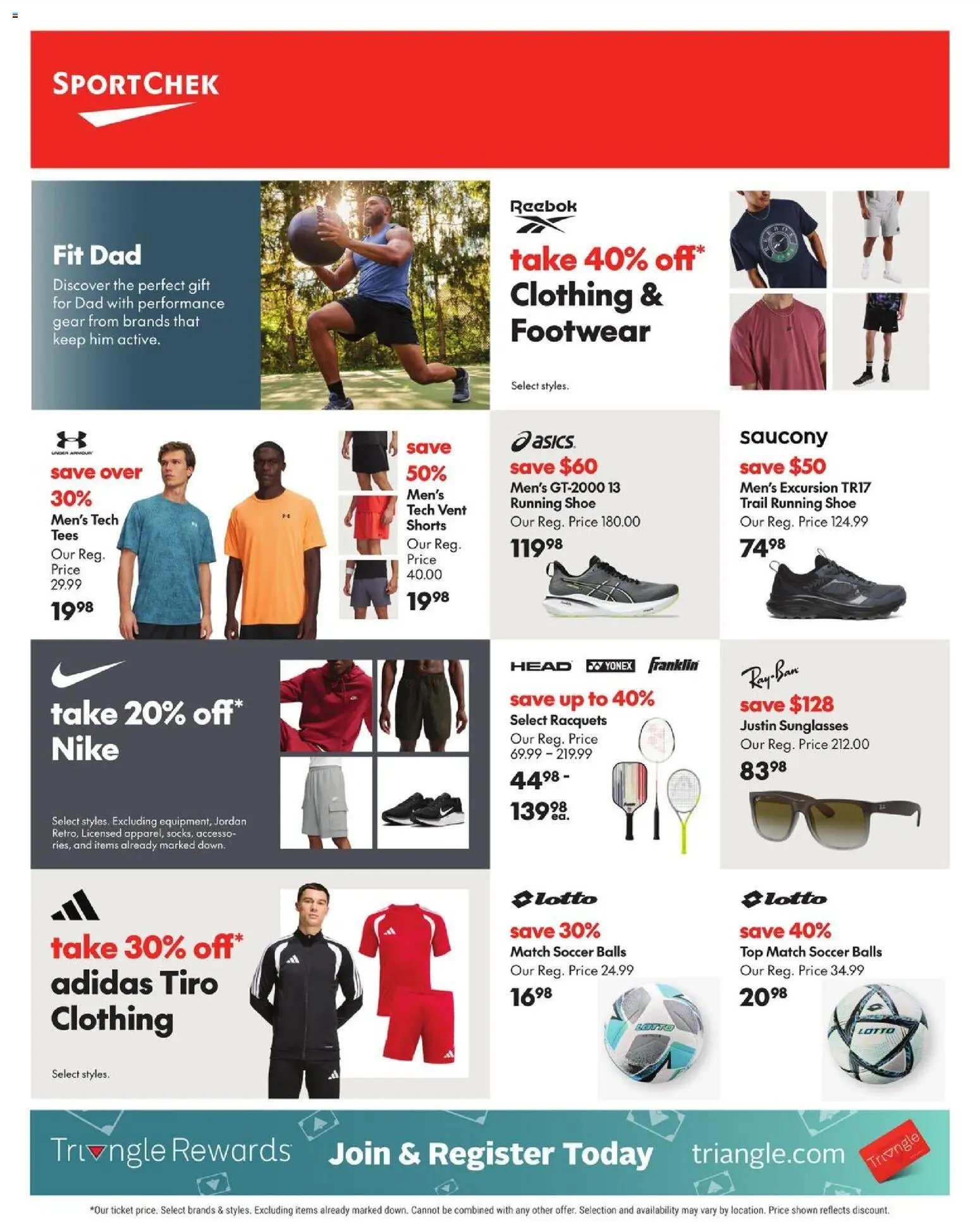Sport Chek flyer from 11.06.2026 Sport Chek weekly flyer / circulaire