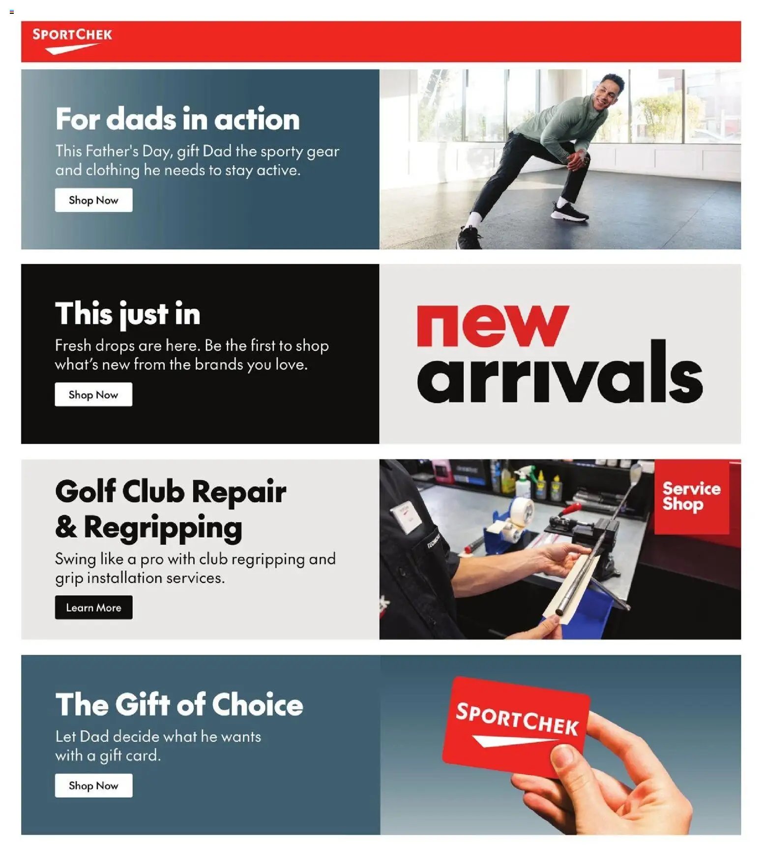 Sport Chek flyer from 11.06.2026 Sport Chek weekly flyer / circulaire