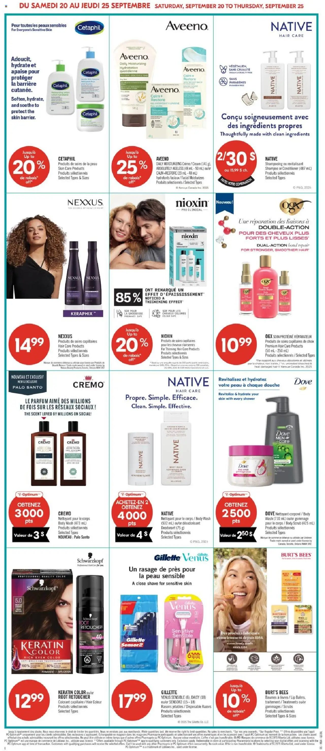 Pharmaprix flyer from 20.09.2025 Weekly flyer / circulaire