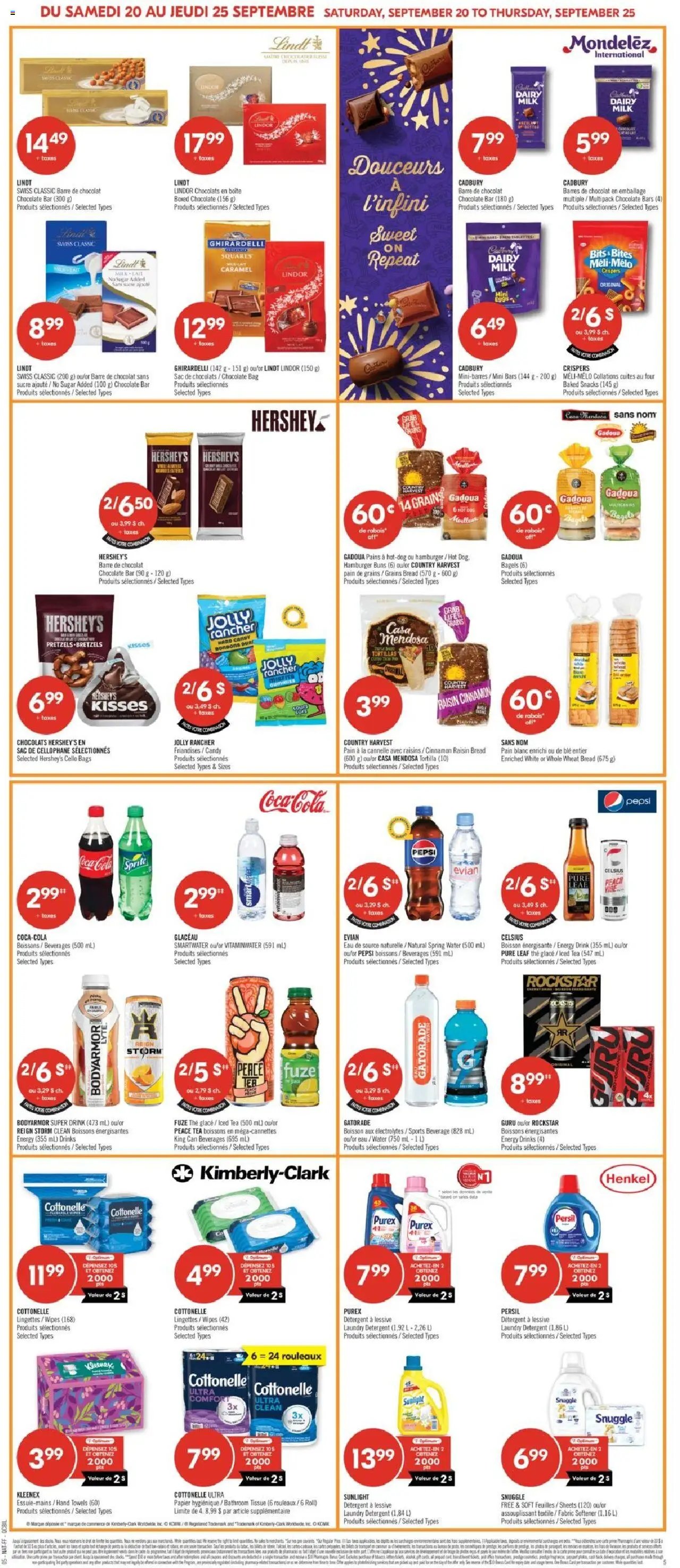 Pharmaprix flyer from 20.09.2025 Weekly flyer / circulaire