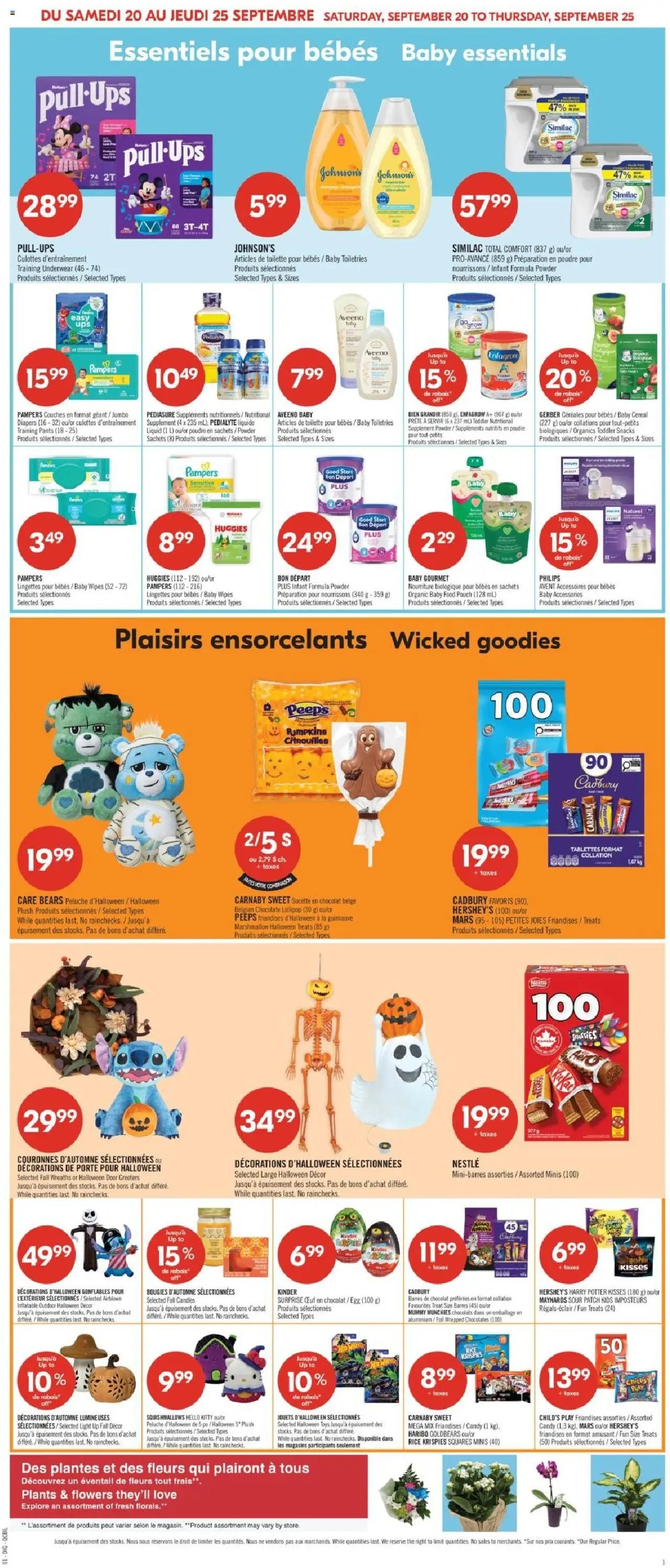 Pharmaprix flyer from 20.09.2025 Weekly flyer / circulaire