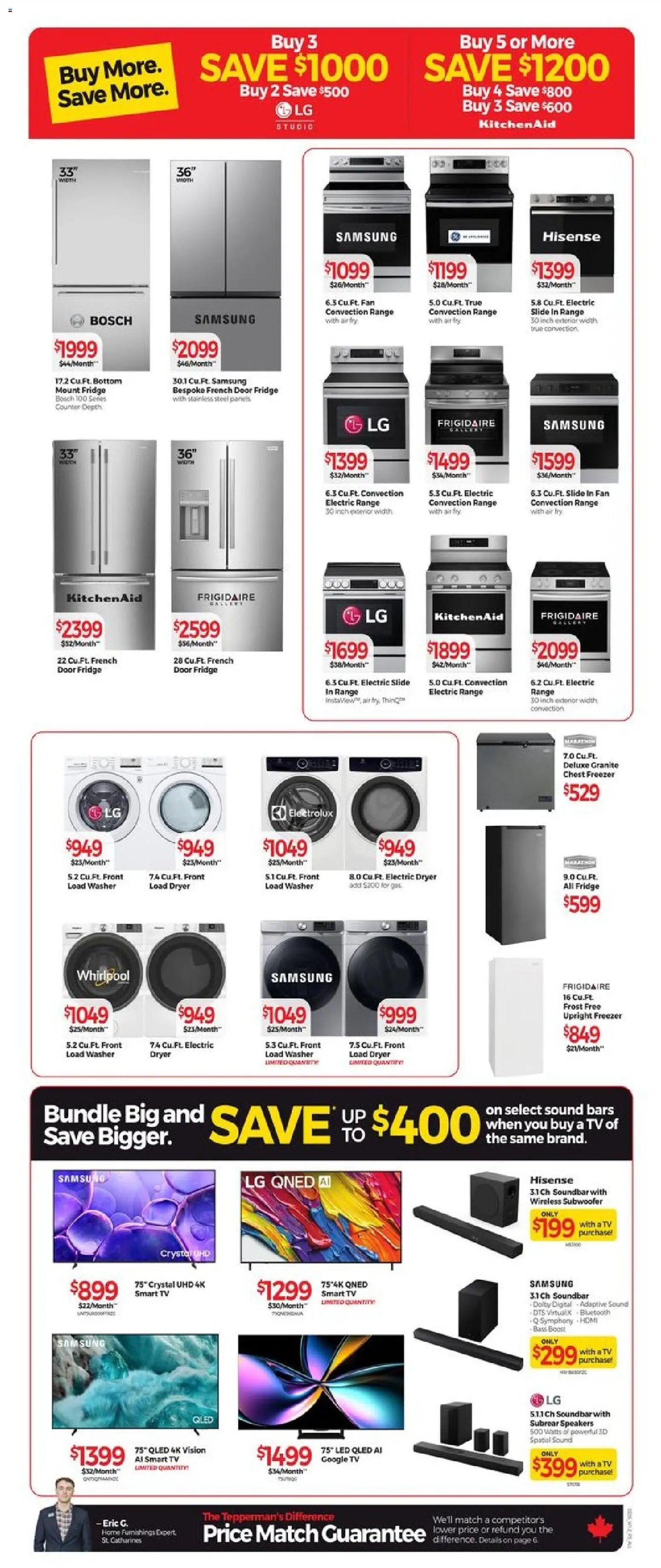 Tepperman's flyer from 06.02.2026 Outlet