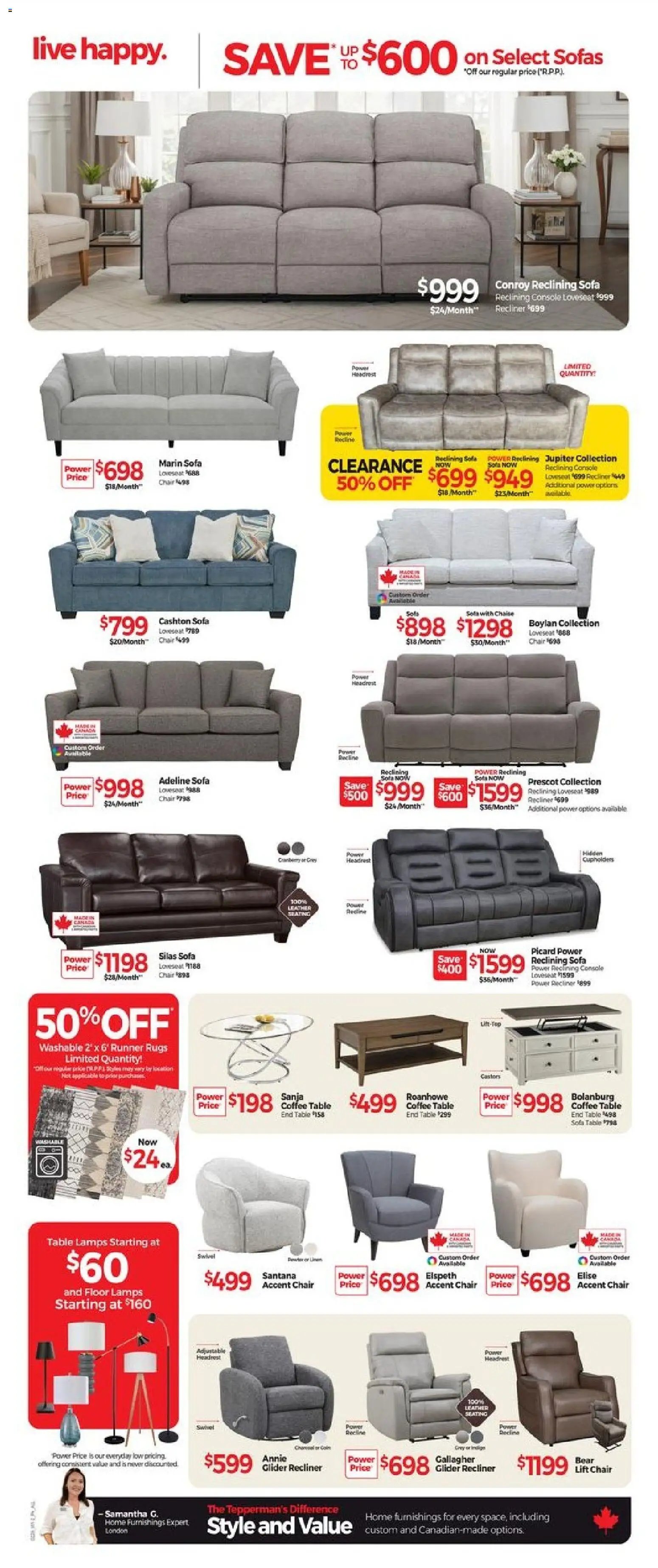 Tepperman's flyer from 06.02.2026 Outlet