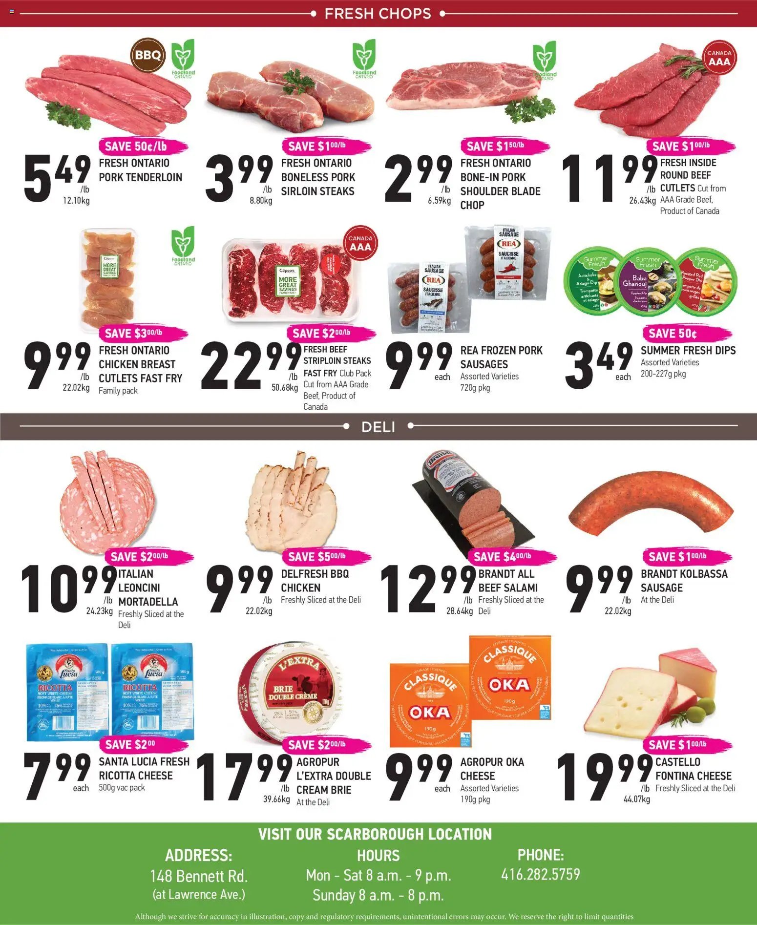 Coppas Fresh Market flyer from 02.07.2026 Coppas Fresh Market weekly flyer / circulaire