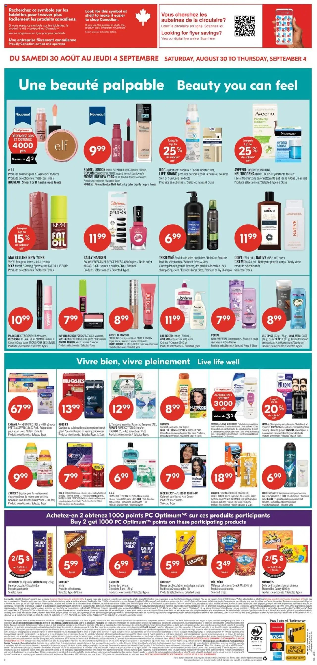 Pharmaprix flyer from 30.08.2025 Weekly flyer / circulaire