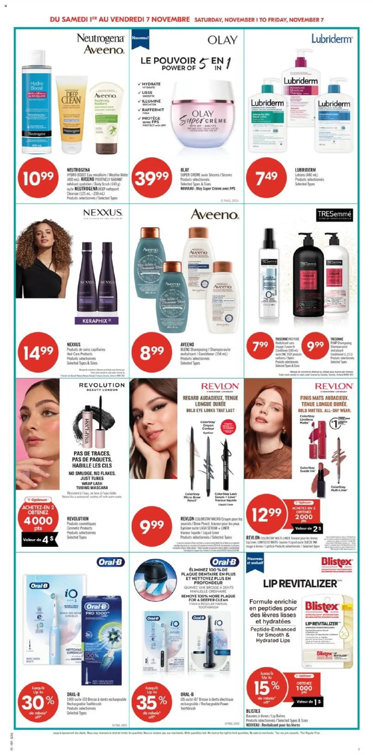 Pharmaprix flyer from 01.11.2025 Weekly flyer / circulaire