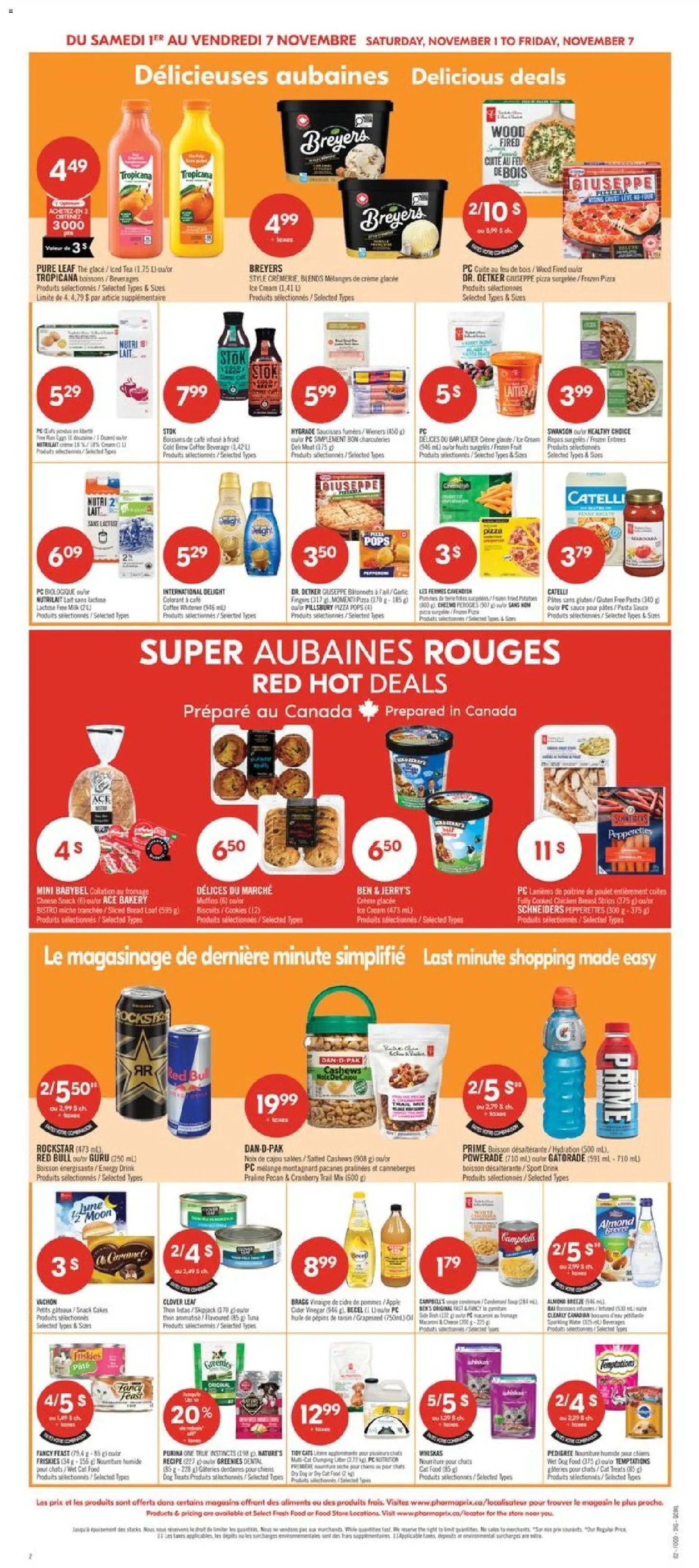 Pharmaprix flyer from 01.11.2025 Weekly flyer / circulaire