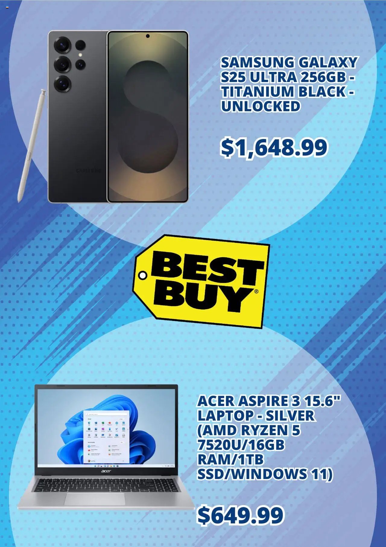 Best Buy flyer from 25.08.2025 Weekly flyer / circulaire