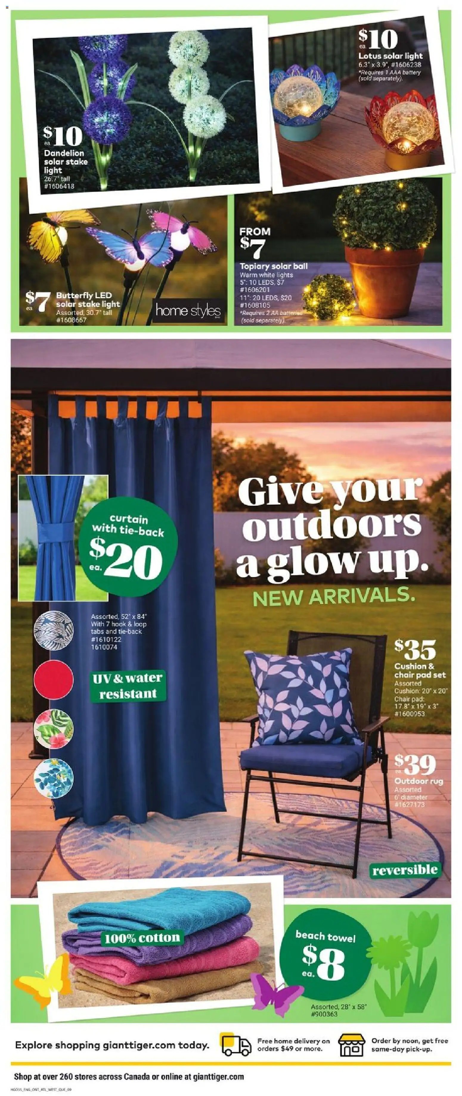 Giant Tiger flyer from 01.04.2026 Giant Tiger weekly flyer / circulaire