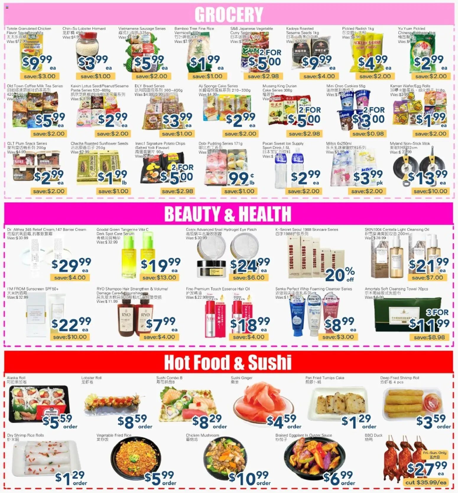 Oceans flyer from 22.05.2026 Oceans weekly flyer - Mississauga (2026-05-22 - 2026-05-28) | 2