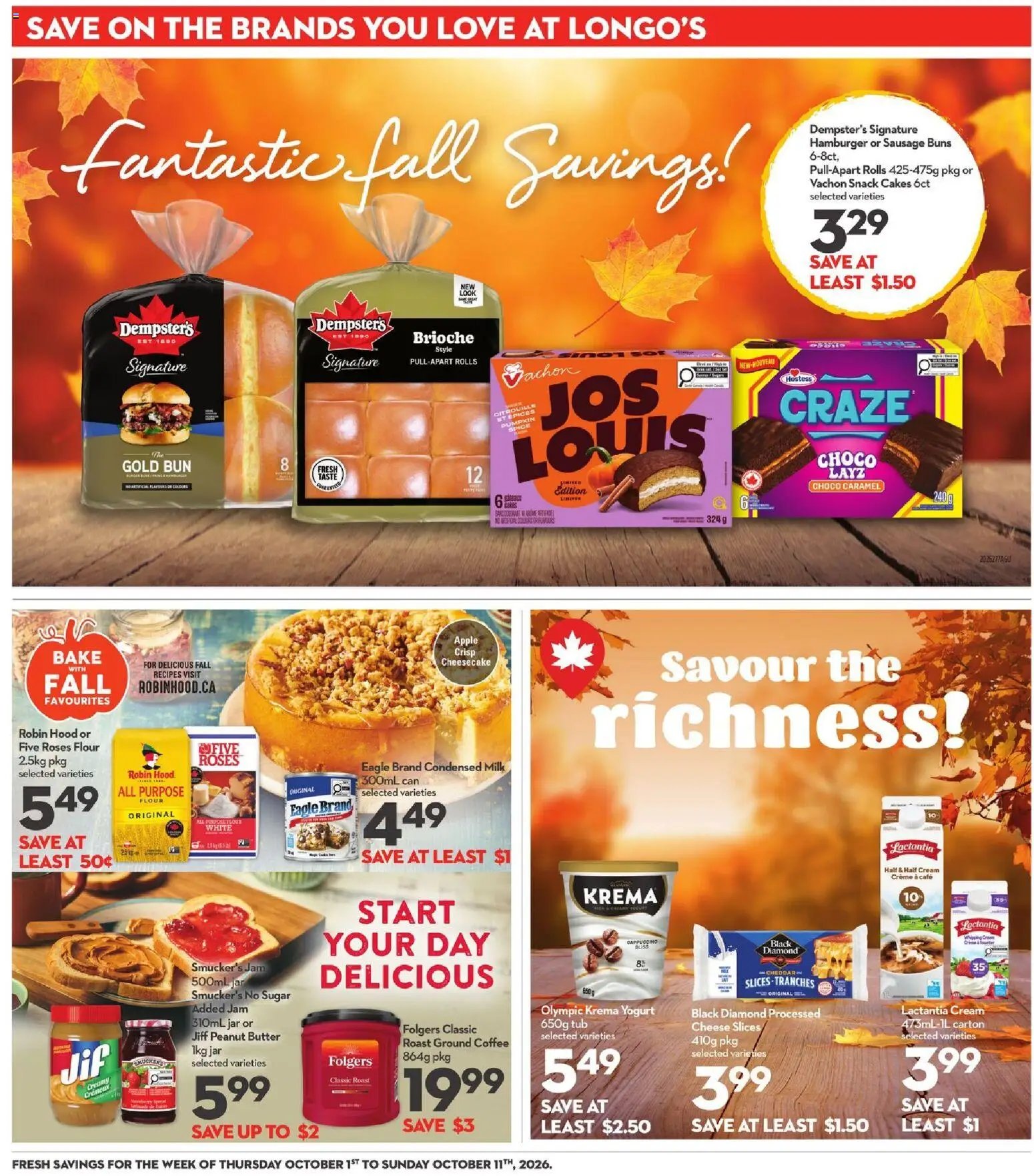 Longo's flyer from 01.10.2026 Longo's weekly flyer / circulaire