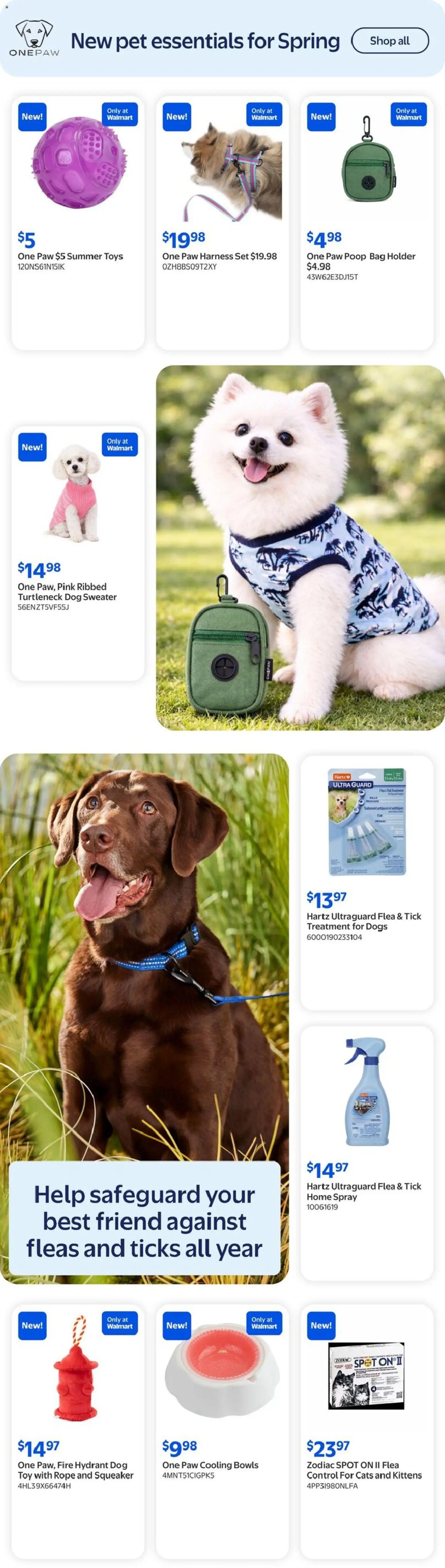 Walmart flyer from 30.04.2026 Walmart flyer - The Pet Event (2026-04-30 - 2026-05-27) | 11