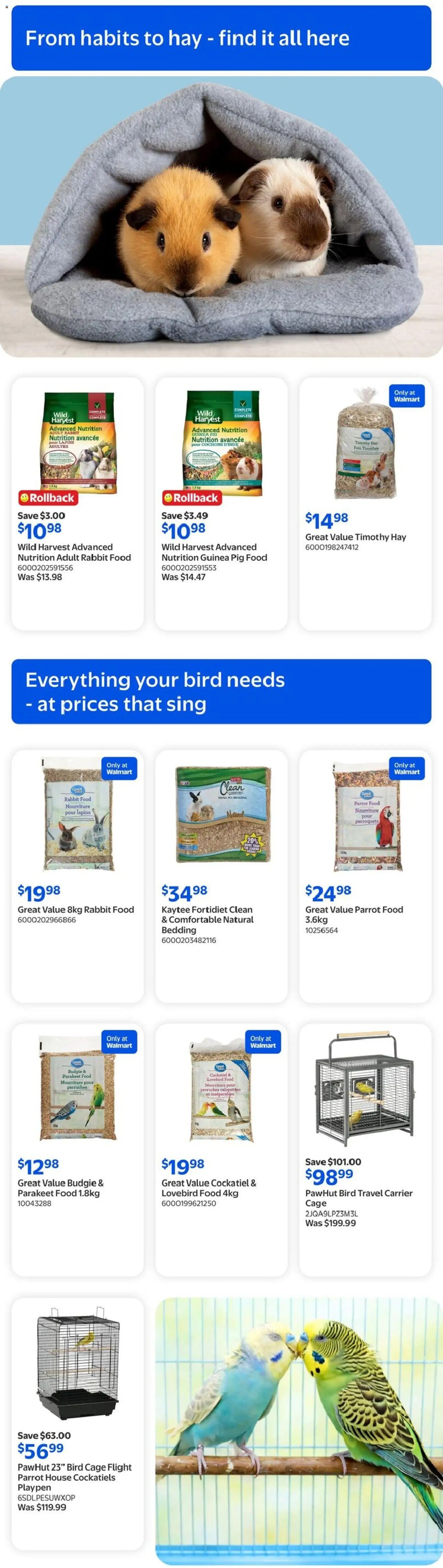 Walmart flyer from 30.04.2026 Walmart flyer - The Pet Event (2026-04-30 - 2026-05-27) | 15
