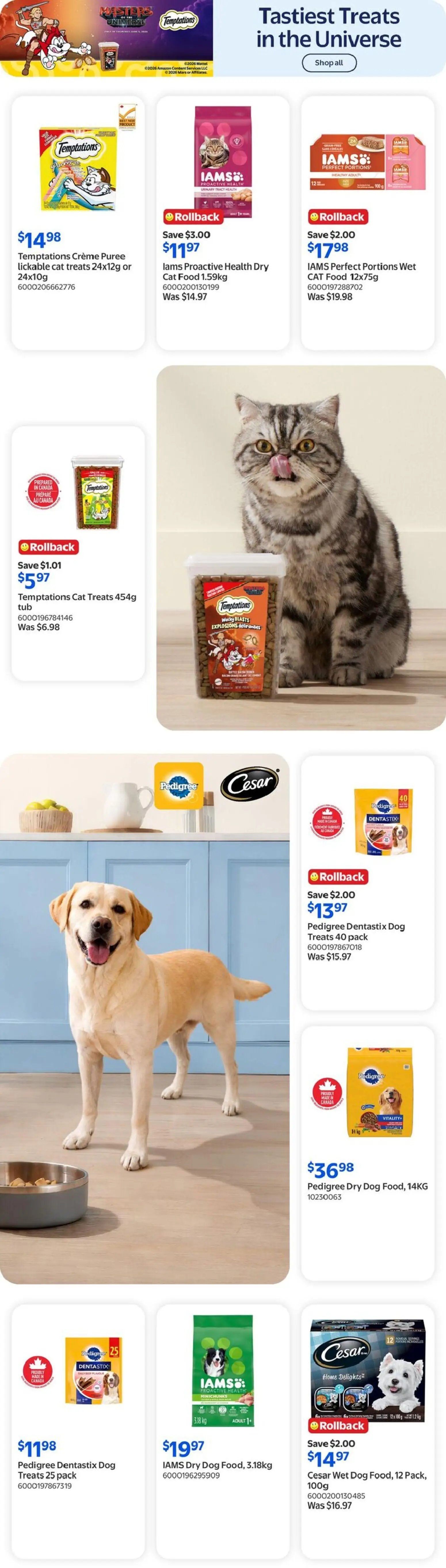 Walmart flyer from 30.04.2026 Walmart flyer - The Pet Event (2026-04-30 - 2026-05-27) | 6