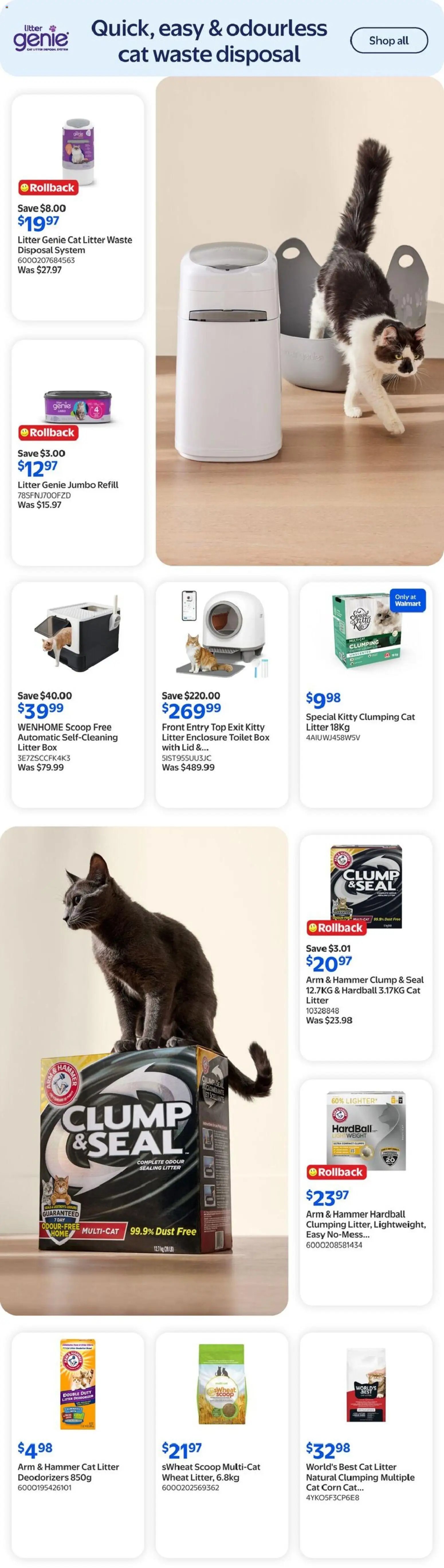 Walmart flyer from 30.04.2026 Walmart flyer - The Pet Event (2026-04-30 - 2026-05-27) | 9