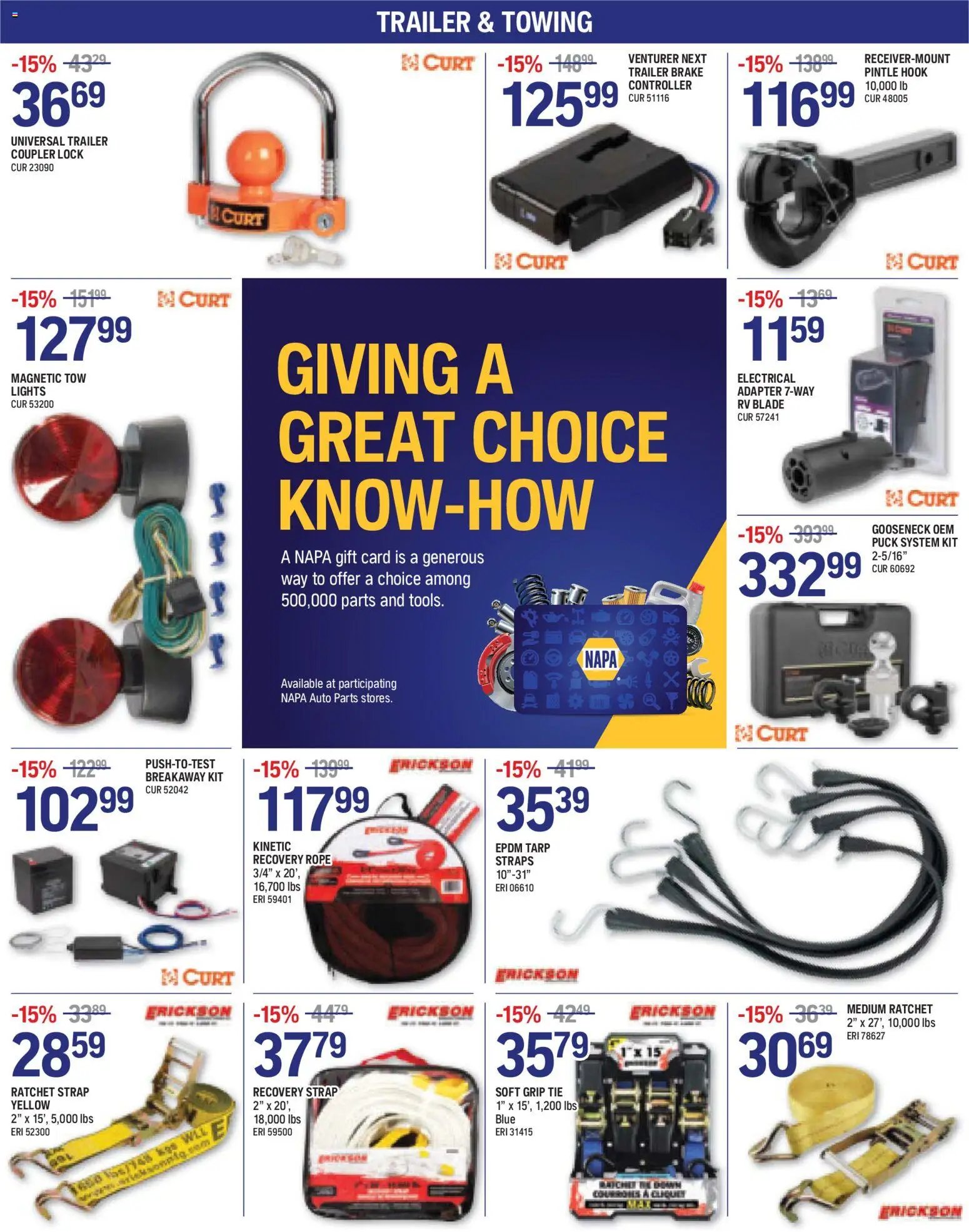 NAPA Auto Parts flyer from 01.06.2026 NAPA Auto Parts weekly flyer